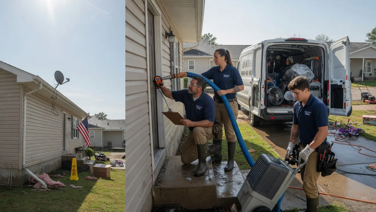 Ceiling Water Damage Restoration in Searsmont, ME near me